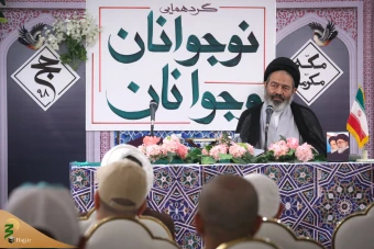 دیدار حجاج جوان و نوجوان ایرانی با سرپرست حجاج ایرانی 11