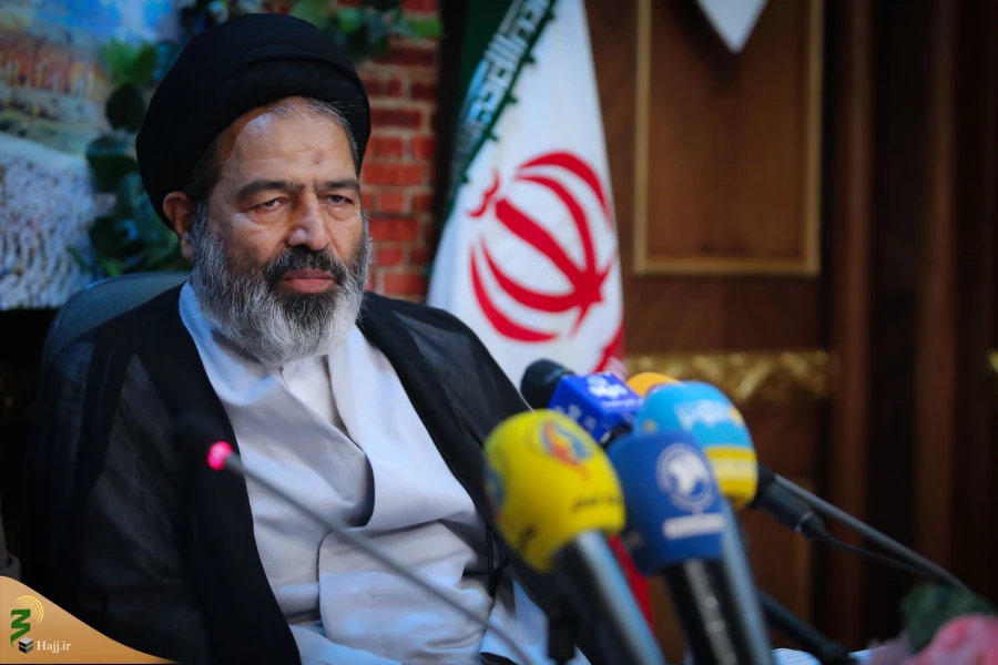 نشست خبری سرپرست حجاج ایرانی 8