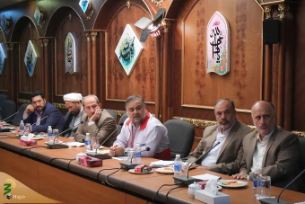 نشست شورای برنامه ریزی بعثه مقام معظم رهبری و سازمان حج و زیارت 8
