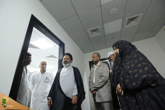بازدید سرپرست حجاج ایرانی از هتل های زائران ایرانی در مکه مکرمه 11