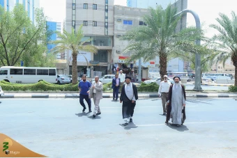 بازدید سرپرست حجاج ایرانی از هتل های زائران ایرانی در مکه مکرمه 13