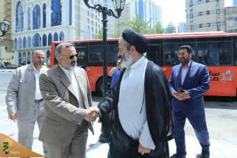 بازدید سرپرست حجاج ایرانی از هتل های زائران ایرانی در مکه مکرمه 14