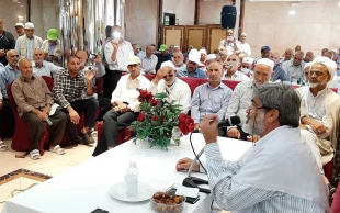 جشن غدیر در جوار حرم پیامبر برگزار شد 7