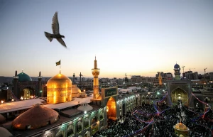 دختر جوان رومانیایی در حرم رضوی به دین اسلام مشرف شد