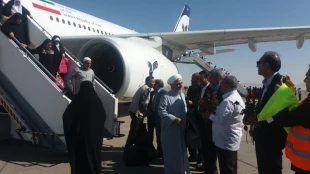 بازگشت اولین کاروان حجاج اصفهانی 5