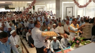 جشن عیدغدیر حجاج ایرانی در هتل العلیان بلازا+ عکس 4