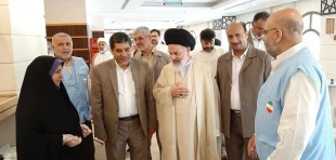بازدید جانشین سرپرست حجاج ایرانی از زائران مدینه +گزارش تصویری 2