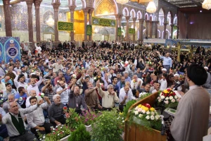جشن بزرگ غدیر ویژه زائران ایرانی کربلا برگزار شد