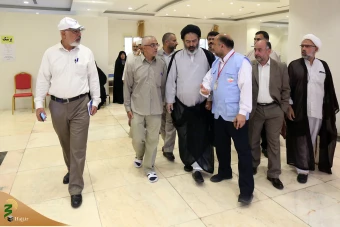 بازدید سرپرست حجاج ایرانی از هتل زائر الشیاکه
 15