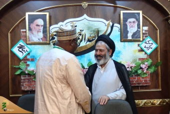 دیدار رئیس بعثه های حج جمهوری اسلامی ایران و نیجریه
 6
