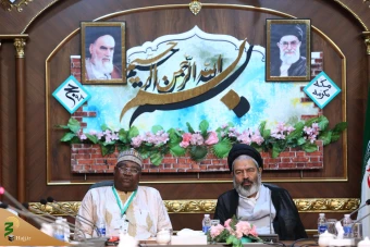 دیدار رئیس بعثه های حج جمهوری اسلامی ایران و نیجریه
 8
