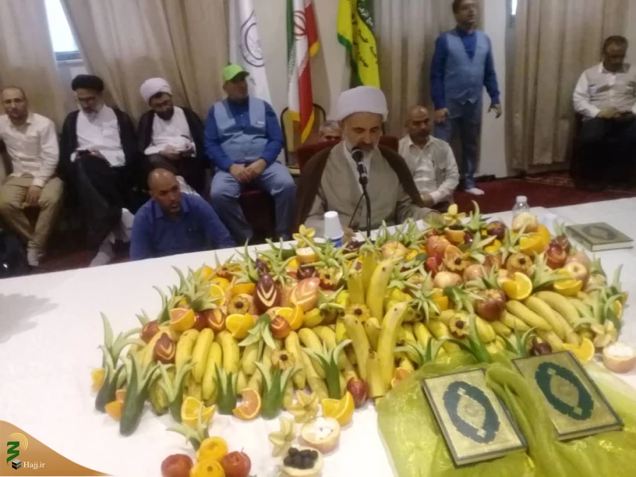 ویژه برنامه های قرآنی بعثه مقام معظم رهبری  در حج 98 4