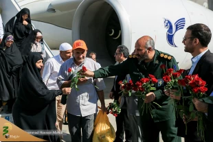 بازگشت اولین کاروان «حجاج اصفهانی»/تصاویر 11