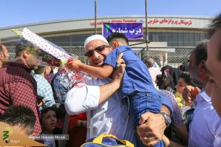 بازگشت اولین کاروان «حجاج اصفهانی»/تصاویر 16