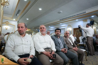مراسم تجلیل از پیشکسوتان حج 
 9