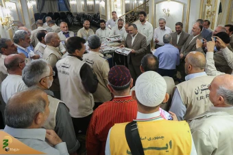 مراسم تجلیل از پیشکسوتان حج 4