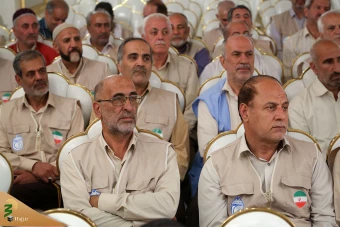 مراسم تجلیل از پیشکسوتان حج 7