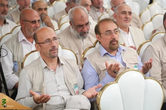 مراسم تجلیل از پیشکسوتان حج 8