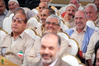 مراسم تجلیل از پیشکسوتان حج 15