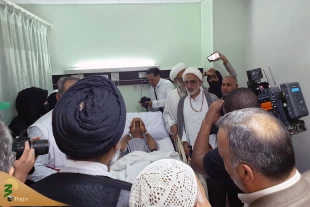 در مکه انجام شد؛

عیادت مسئولان حوزه حج ازبیماران بستری دربیمارستان‌  نور 7