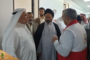در مکه انجام شد؛

عیادت مسئولان حوزه حج ازبیماران بستری دربیمارستان‌  نور 11