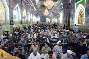 طنین کمیل زائران ایرانی در خیمه گاه حسینی + تصاویر 2