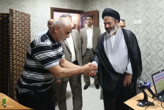 بازدید سرپرست حجاج ایرانی از هتل های میزاب تبارک و نسمات مکه
 7