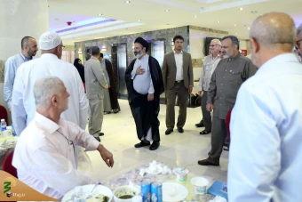 بازدید سرپرست حجاج ایرانی از هتل های میزاب تبارک و نسمات مکه
 15