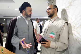 بازدید سرپرست حجاج ایرانی از هتل های میزاب تبارک و نسمات مکه
 19