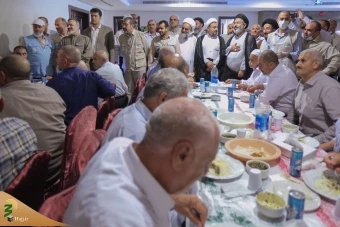 بازدید سرپرست حجاج ایرانی از هتل های میزاب تبارک و نسمات مکه
 13