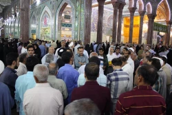 استقبال زائران از برنامه حرم شناسی در حرم سیدالشهدا / تصاویر 3
