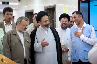 بازدید سرپرست حجاج ایرانی از هتل های 
 7