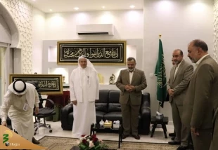 در دیدار با رئیس مؤسسه مطوفین حجاج ایرانی مطرح شد؛

تأکید رئیس سازمان حج و زیارت بر تسهیل در بازگشت سریعتر حجاج 3