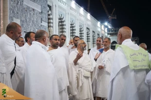 حجاج رفسنجان و انار کرمان به نیابت از 970 شهید خویش عمره مفرده انجام دادند 13