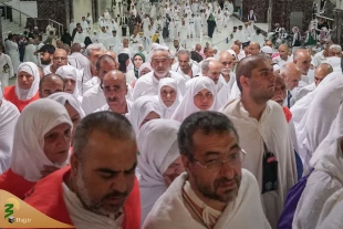 حجاج رفسنجان و انار کرمان به نیابت از 970 شهید خویش عمره مفرده انجام دادند 16