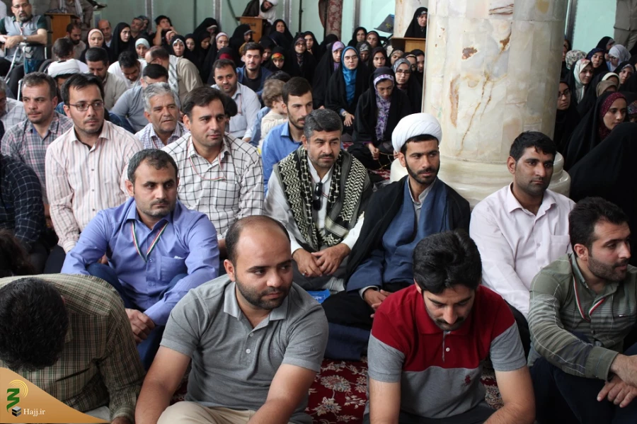 زیارت  جناب حر نماد انقلاب درون و پذیرش توبه است  4