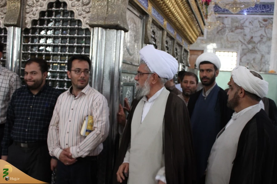 زیارت  جناب حر نماد انقلاب درون و پذیرش توبه است  7