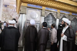 زیارت  جناب حر نماد انقلاب درون و پذیرش توبه است  8