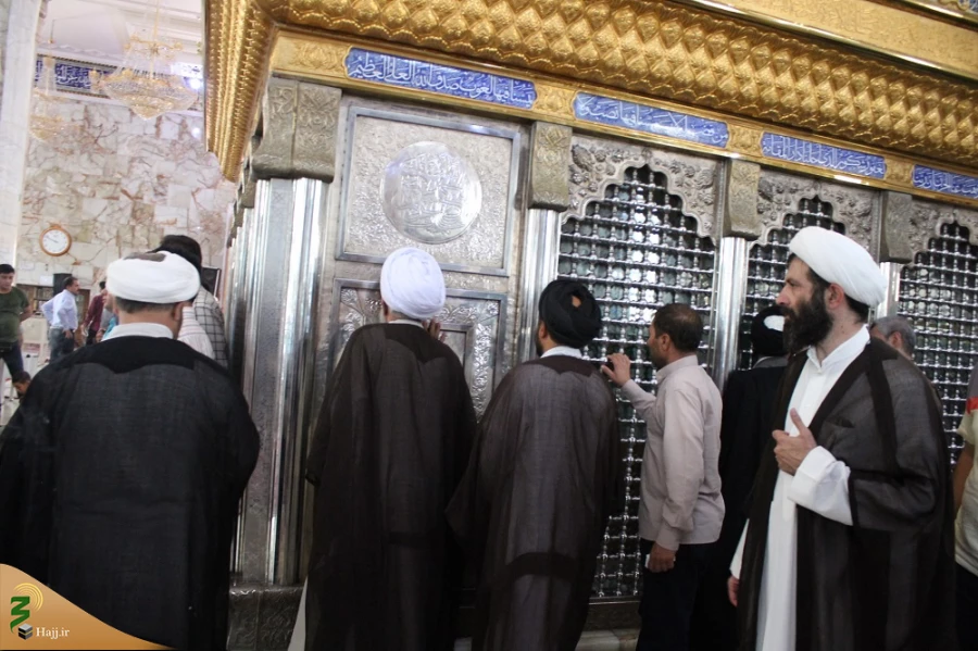 زیارت  جناب حر نماد انقلاب درون و پذیرش توبه است  8