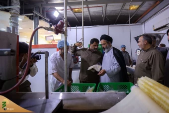 بازدید از مرکز پخت نان در مکه مکرمه 11