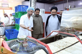 بازدید از مرکز پخت نان در مکه مکرمه 12