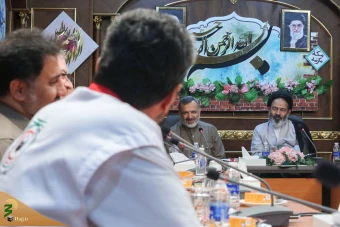 جلسه شورای برنامه ریزی بعثه مقام معظم رهبری و سازمان حج وزیارت 2