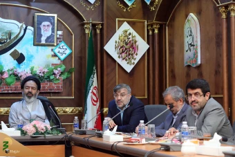 جلسه شورای برنامه ریزی بعثه مقام معظم رهبری و سازمان حج وزیارت 16