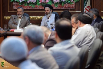 جلسه شورای برنامه ریزی بعثه مقام معظم رهبری و سازمان حج وزیارت
 3