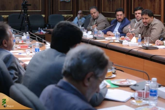 جلسه شورای برنامه ریزی بعثه مقام معظم رهبری و سازمان حج وزیارت
 7