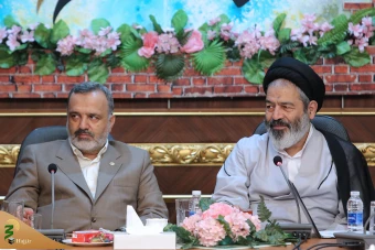 جلسه شورای برنامه ریزی بعثه مقام معظم رهبری و سازمان حج وزیارت
 9