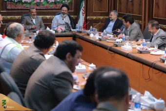 جلسه شورای برنامه ریزی بعثه مقام معظم رهبری و سازمان حج وزیارت
 10