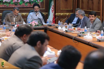 جلسه شورای برنامه ریزی بعثه مقام معظم رهبری و سازمان حج وزیارت
 11