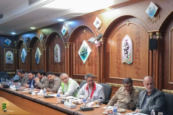 جلسه شورای برنامه ریزی بعثه مقام معظم رهبری و سازمان حج وزیارت
 15