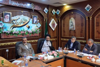 جلسه شورای برنامه ریزی بعثه مقام معظم رهبری و سازمان حج وزیارت
 17